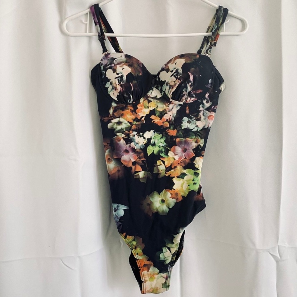 Ted Baker floral swimsuit-